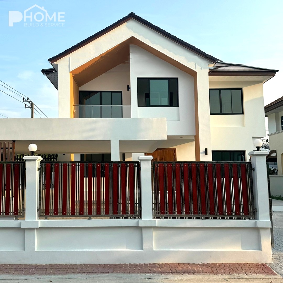 บ้านนริศา สไตล์ minimalist modern chic ถนนประชาอุทิศ กรุงเทพฯ